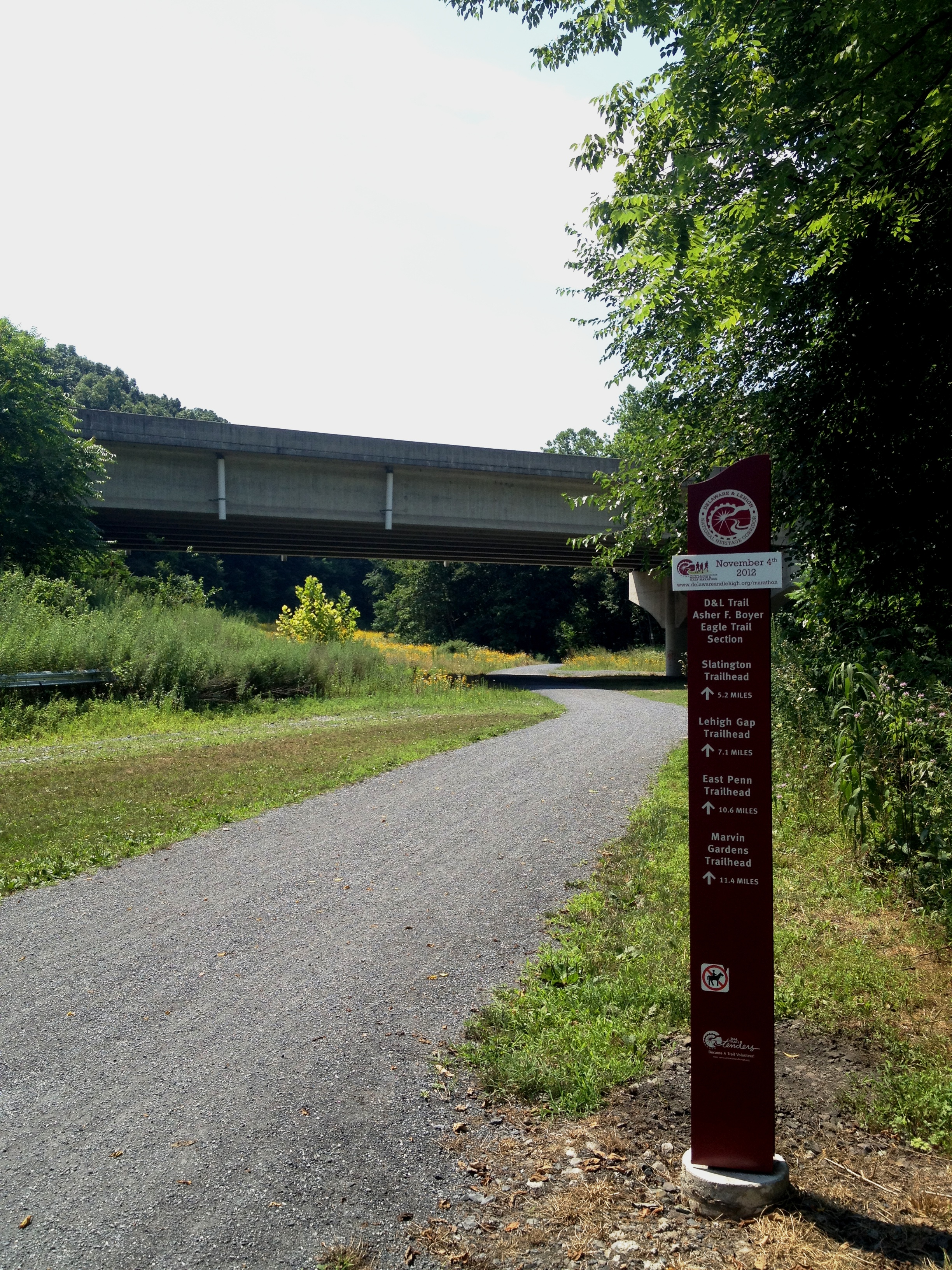 The Cove Road and River Drive Trailheads D&L Delaware & Lehigh